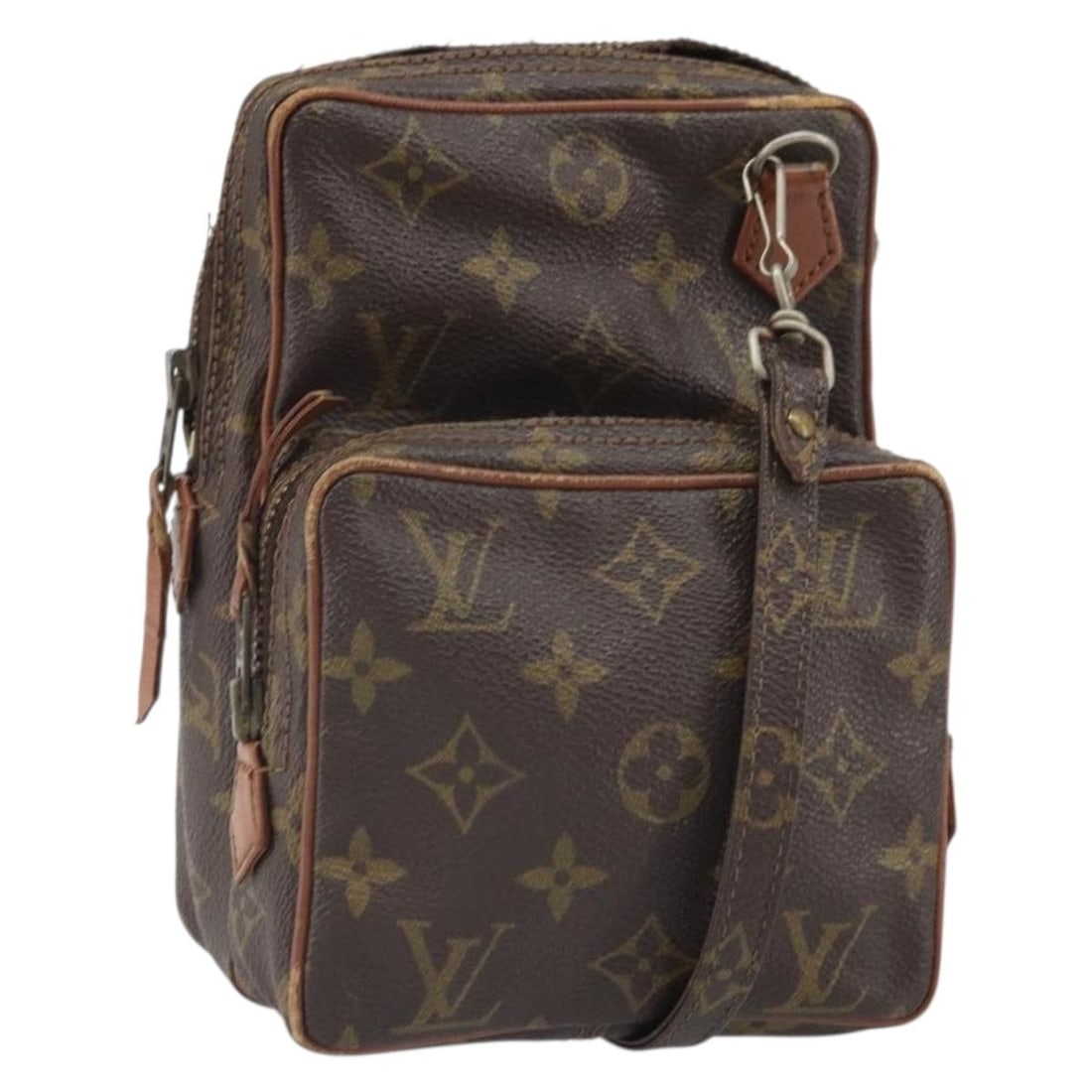 Louis Vuitton Monogram Mini Amazon Canvas Shoulder Bag M45238: Louis Vuitton Monogram Mini Amazon Canvas Shoulder Bag M45238 This Louis Vuitton Mini Amazon shoulder bag features the classic monogram canvas exterior with a compact and functional design. Made in Fr