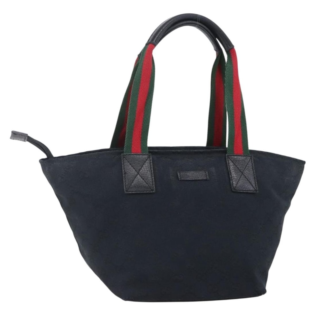 GUCCI GG Canvas Sherry Line Hand Bag Black Red 131228 Authentic: GUCCI GG Canvas Sherry Line Hand Bag Black Red 131228 Authentic This authentic GUCCI GG Canvas Web Sherry Line Hand Bag features a stylish blend of black and red colors, exemplifying luxury Italian cr