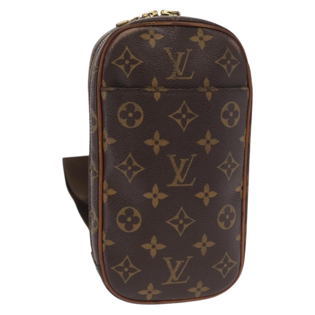 Louis Vuitton Pochette Gange Monogram Canvas Shoulder Bag M51870 Spain (1 of 18)