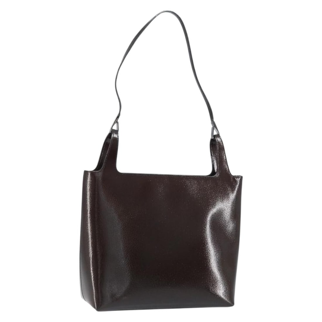 Brown Leather Tote from Gucci 001 2058 3021 Italy: Brown Leather Tote from Gucci 001 2058 3021 Italy This GUCCI tote bag features brown leather exterior and is designed for women. The bag includes a spacious main compartment, comfortable handles, and