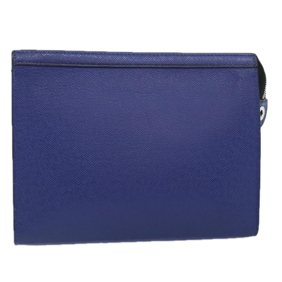 Louis Vuitton Taiga Leather Pochette Voyage MM Blue Clutch M30575 (1 of 18)
