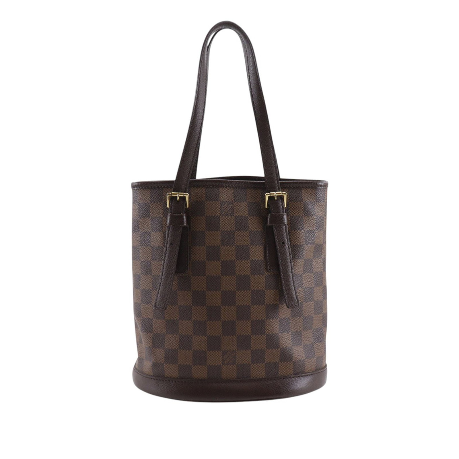 Louis Vuitton Marais Shoulder Bag Damier Ebene Canvas with Leather Trim (1 of 18)