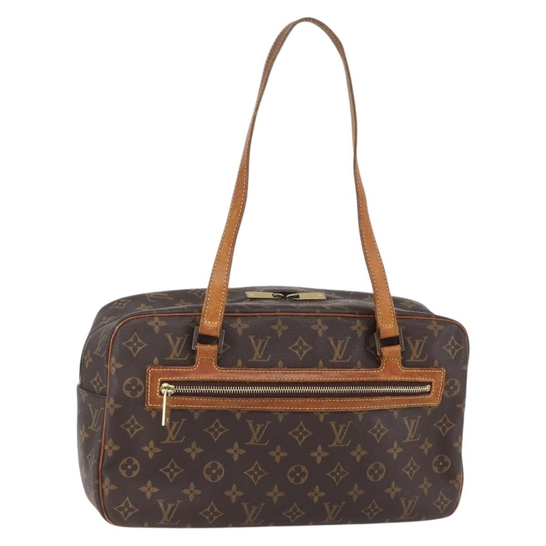 LOUIS VUITTON Monogram Cite GM Hand Bag M51181 Auth France (1 of 18)