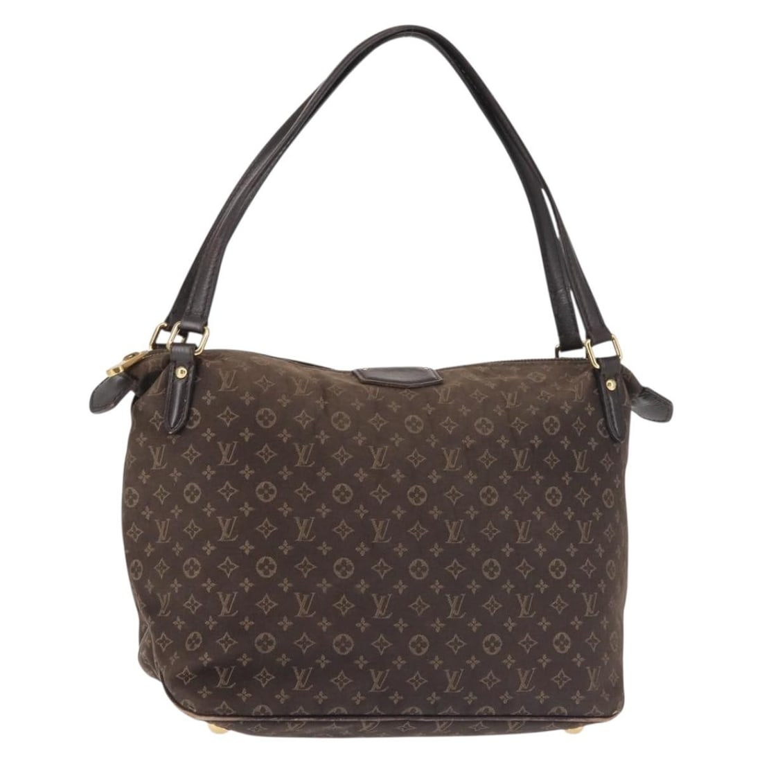 LOUIS VUITTON Monogram Idylle Ballad PM Tote Bag Dark Brown M40573 Auth (1 of 18)