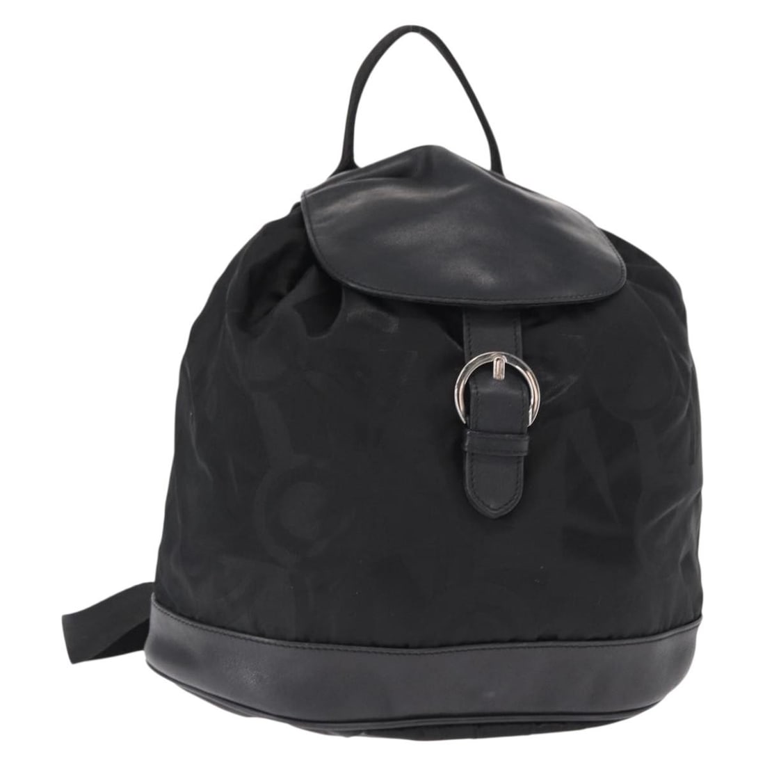 Salvatore Ferragamo Gancini Black Nylon Backpack Authentic Italy (1 of 18)