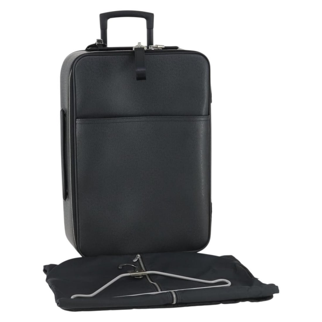 Louis Vuitton Pegas 55 Black Taiga Leather Suitcase M32666 with Padlock (1 of 18)