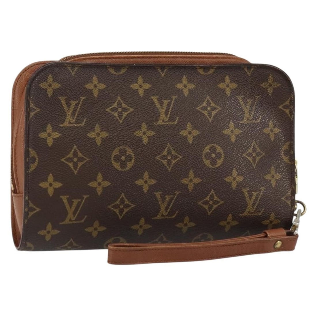 LOUIS VUITTON Monogram Orsay Clutch Bag M51790 Auth from France (1 of 18)