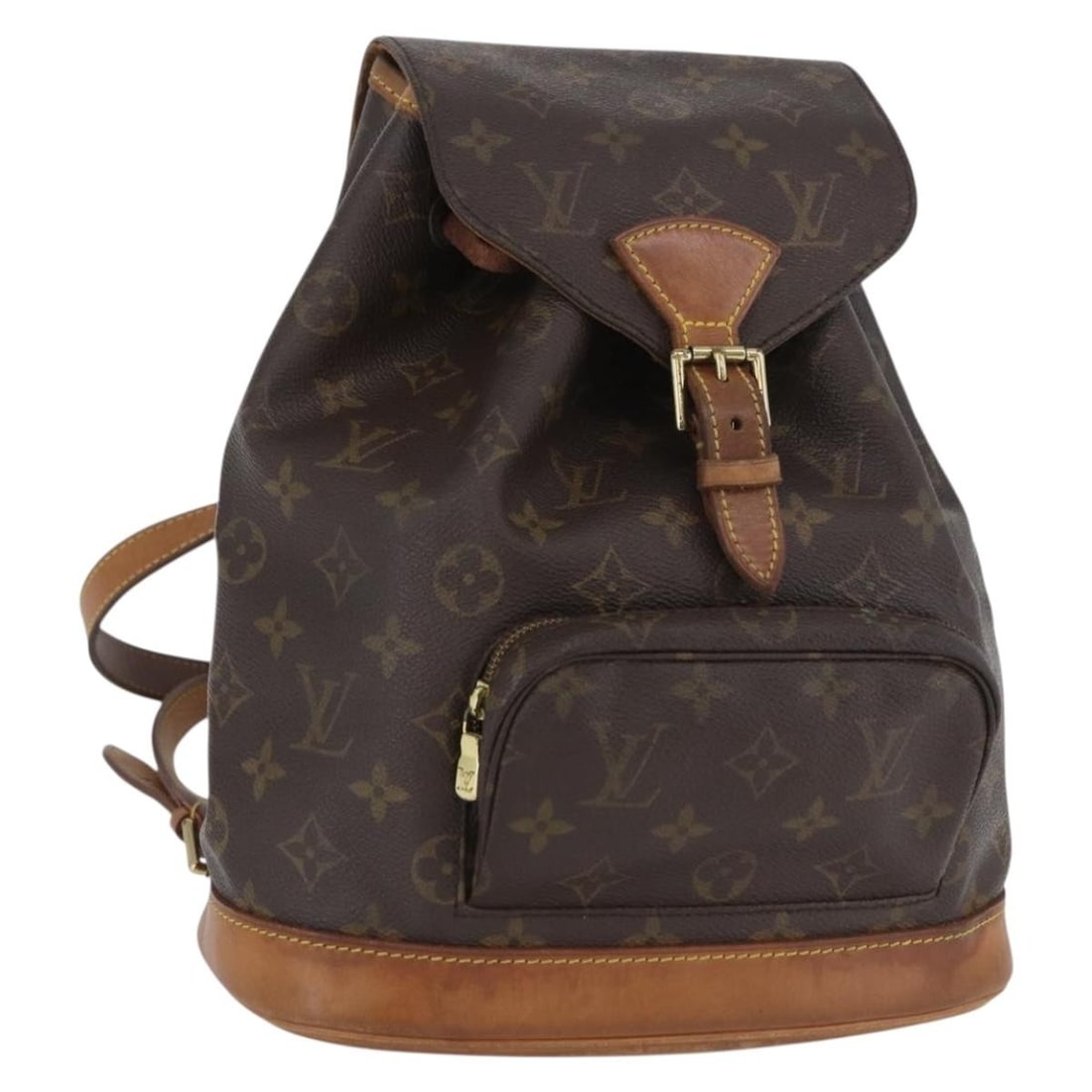 Louis Vuitton Montsouris MM Monogram Canvas Women's Backpack M51136 (1 of 18)