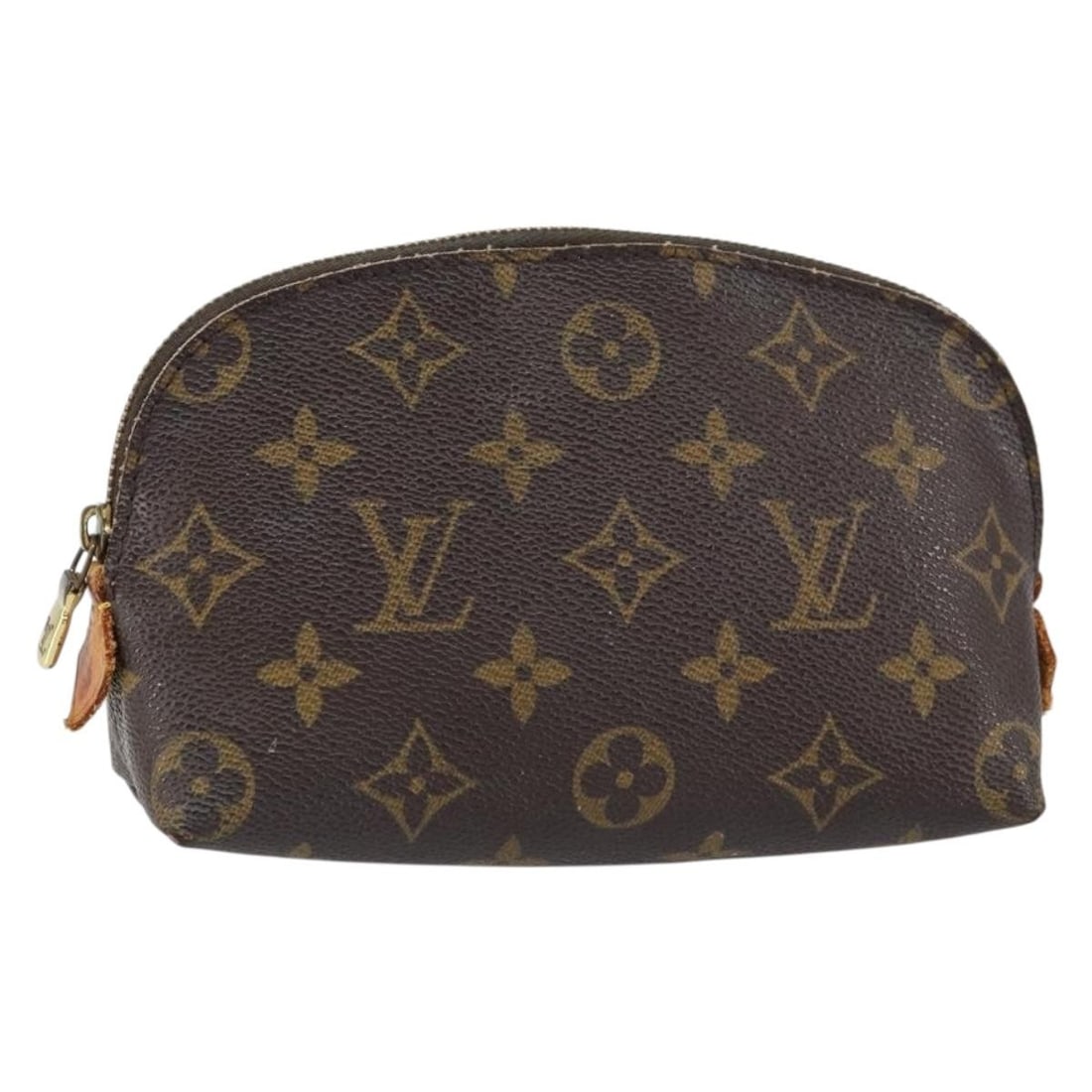 LOUIS VUITTON Monogram Pochette Cosmetic Pouch M43998 Auth (1 of 18)