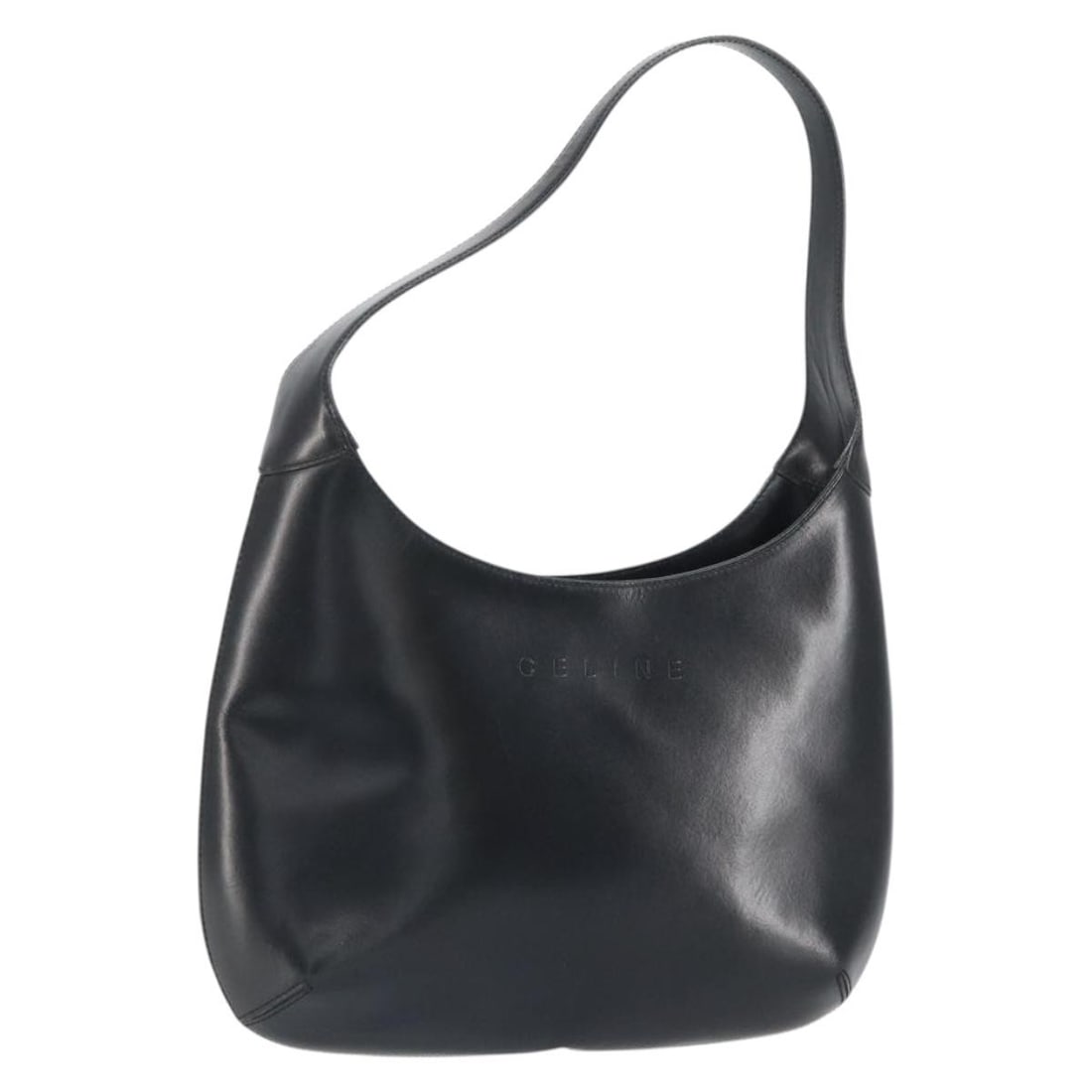 Black Leather Shoulder Bag by CELINE Italy (1 of 18)