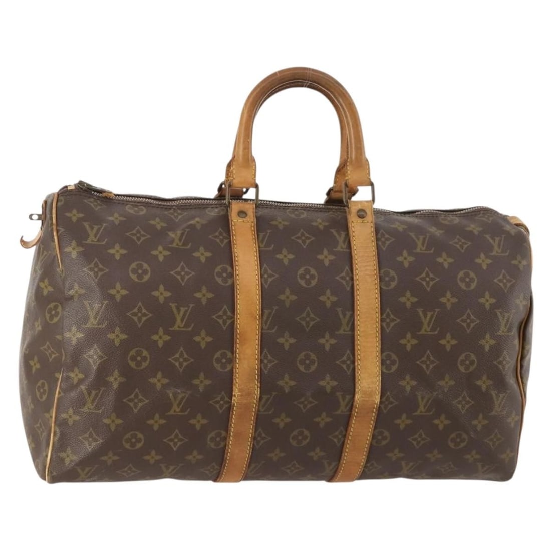 Louis Vuitton Keepall 45 Monogram Canvas Boston Travel Bag M41428 (1 of 18)
