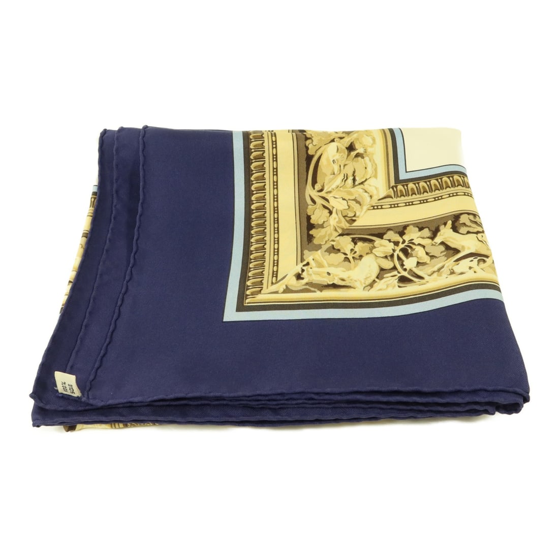 Silk Multicolor 90x90 Scarf by Hermes France (1 of 8)