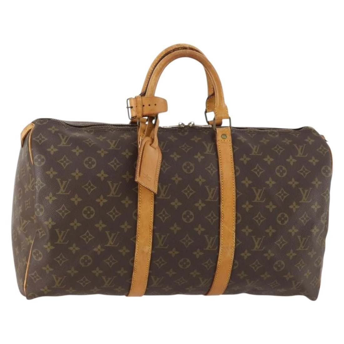 Louis Vuitton Keepall 50 Monogram Canvas Boston Travel Bag M41426 (1 of 18)