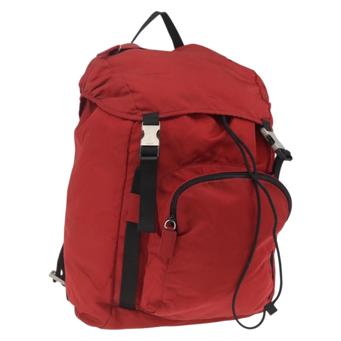 Red Nylon Backpack by Prada Italy Women's Designer Bag: Red Nylon Backpack by Prada Italy Women's Designer Bag This PRADA women's backpack is crafted from durable red nylon and features a spacious interior, making it ideal for everyday use. Made in Italy,