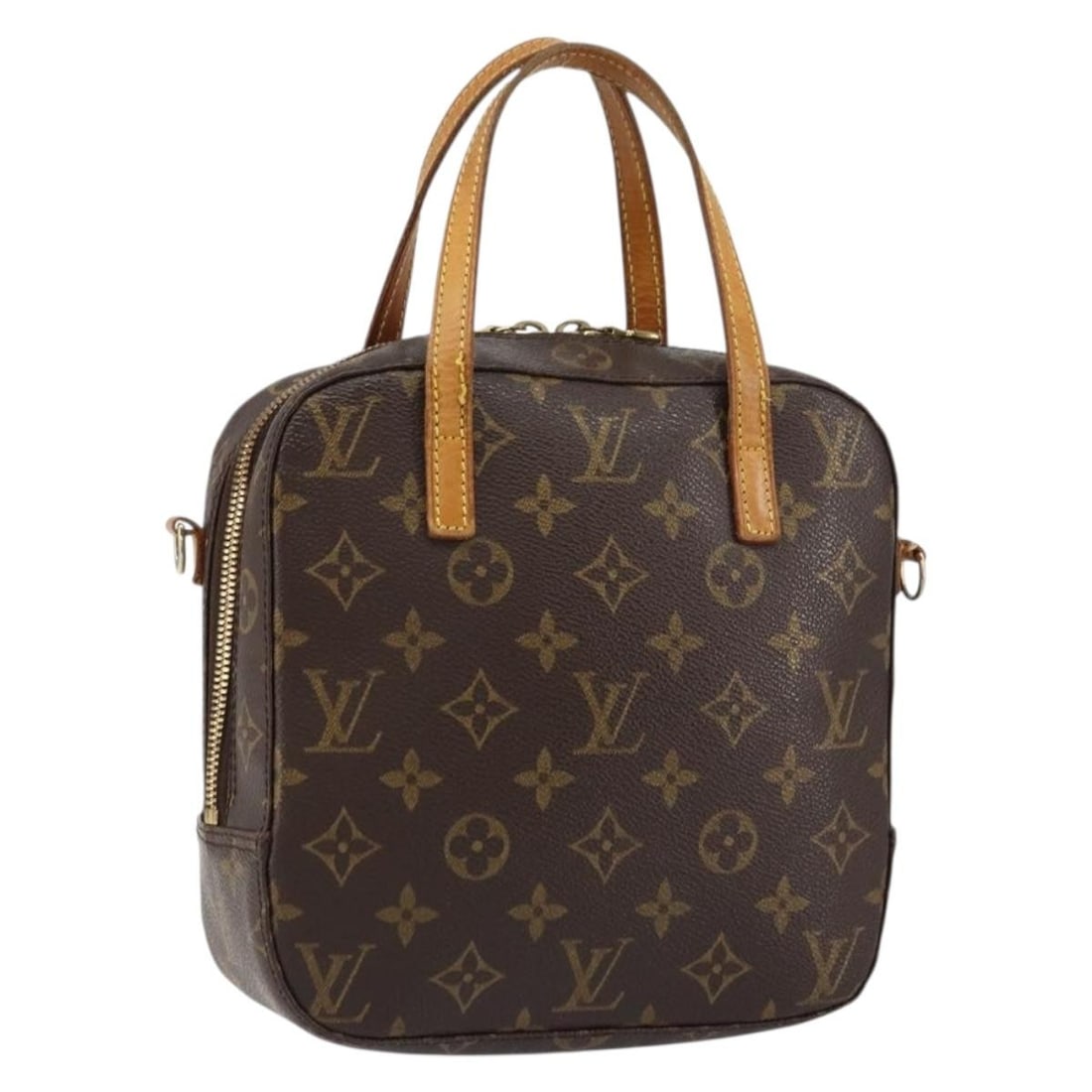 LOUIS VUITTON Monogram Spontini Hand Bag M47500 Authentic France (1 of 18)