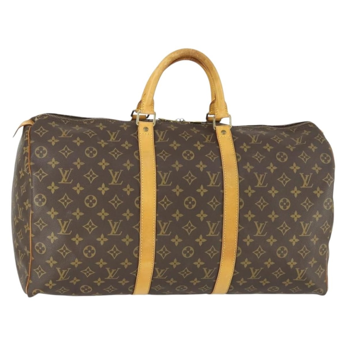 Louis Vuitton Keepall 50 Monogram Canvas Boston Travel Bag M41426 (1 of 18)