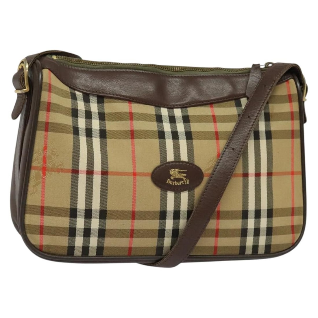 Burberrys Nova Check Beige Canvas Shoulder Bag BA4043: Burberrys Nova Check Beige Canvas Shoulder Bag BA4043 Elevate your style with this authentic Burberrys Nova Check Shoulder Bag. Crafted from durable canvas in a chic beige hue, this shoulder bag is de