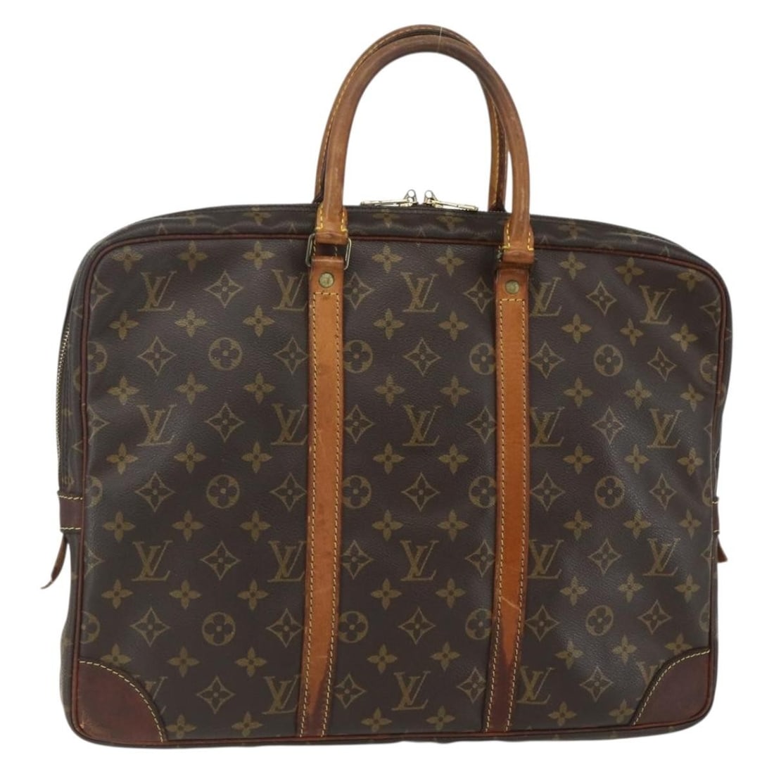Monogram Canvas Porte Documents Voyage Business Bag M53361 by Louis Vuitton (1 of 18)