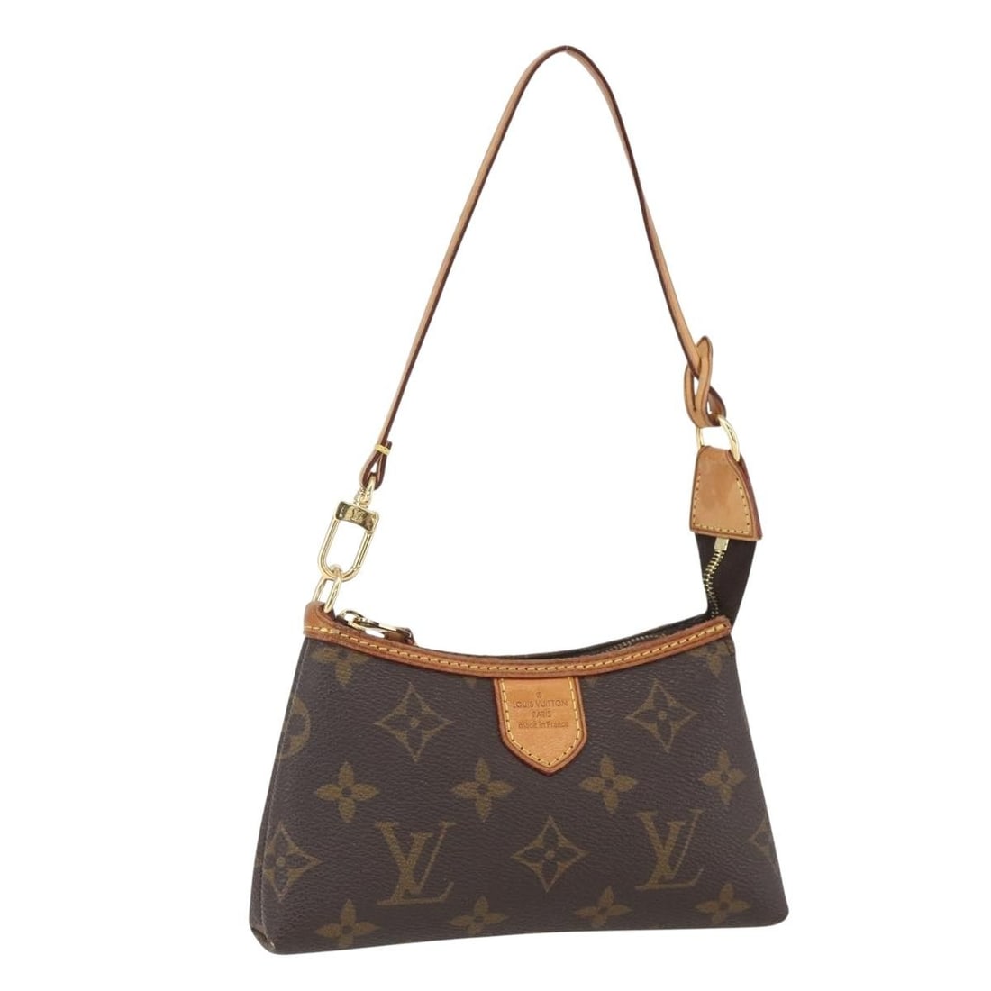 LOUIS VUITTON Monogram Mini Pochette Pouch M40309 Auth (1 of 18)