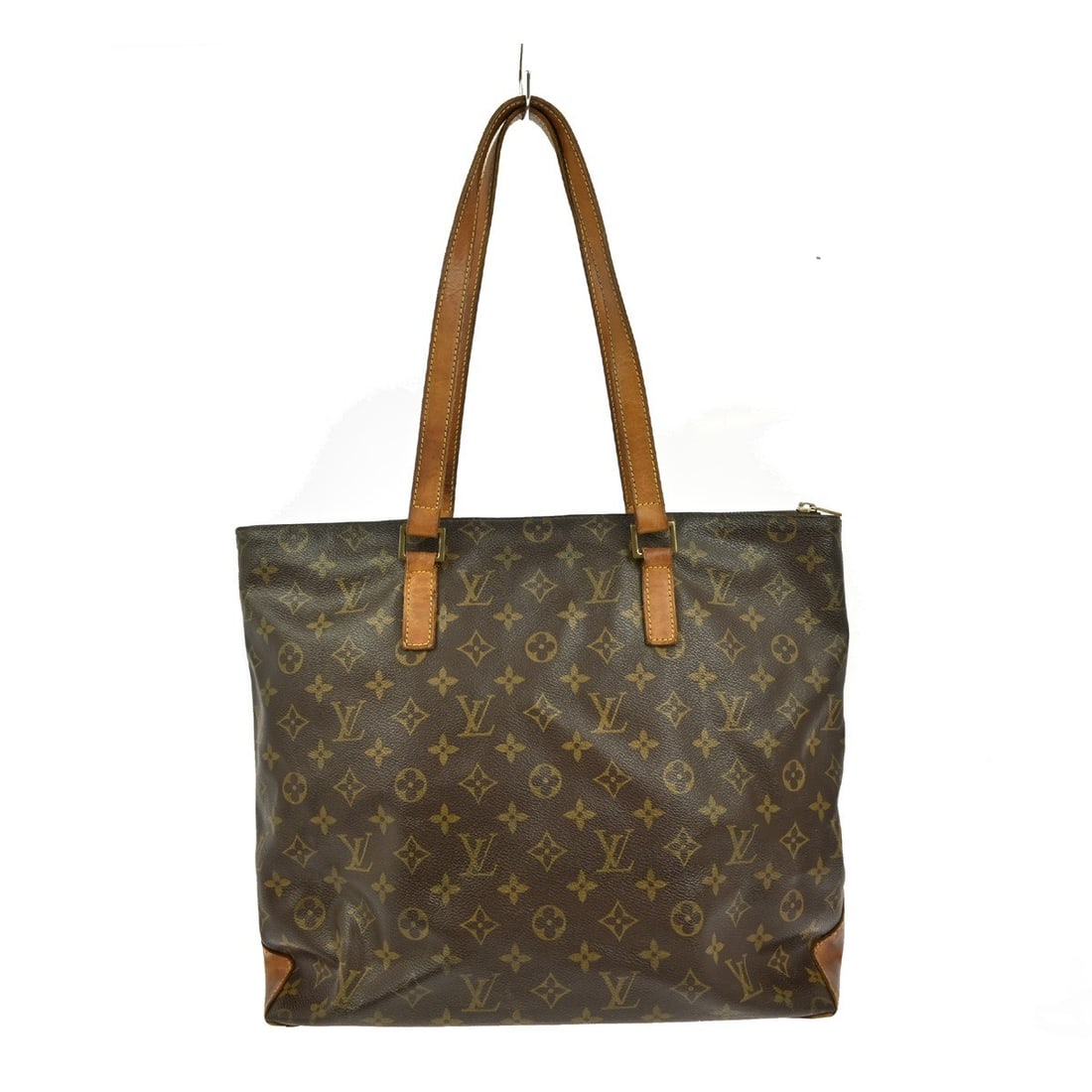 Louis Vuitton Cabas Mezzo Monogram Canvas Large Brown Tote Bag M51151: Louis Vuitton Cabas Mezzo Monogram Canvas Large Brown Tote Bag M51151 Elevate your casual style with the Louis Vuitton Monogram Cabas Mezzo Tote Handbag. Crafted from durable Monogram canvas leather,