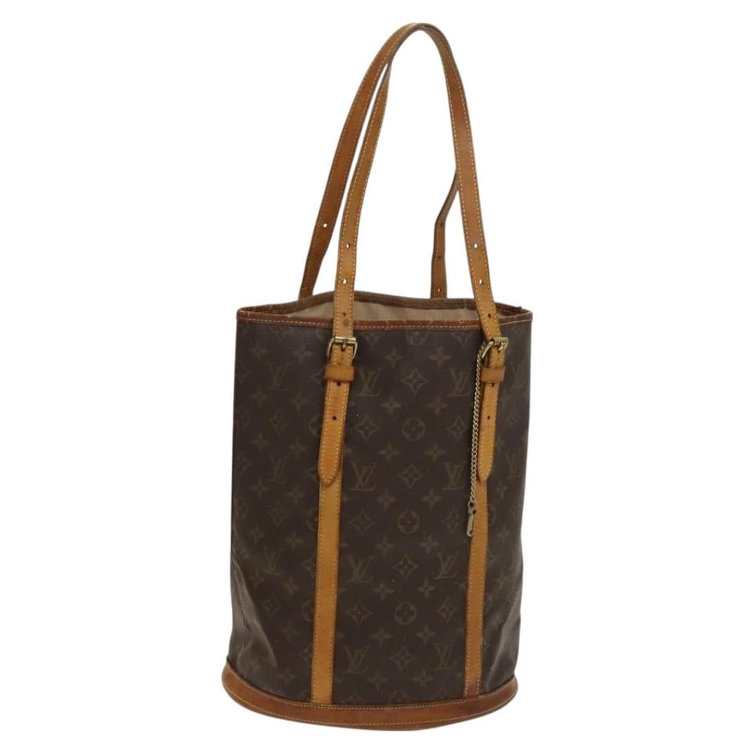 LOUIS VUITTON Monogram Bucket GM Shoulder Bag M42236 Auth France (1 of 18)