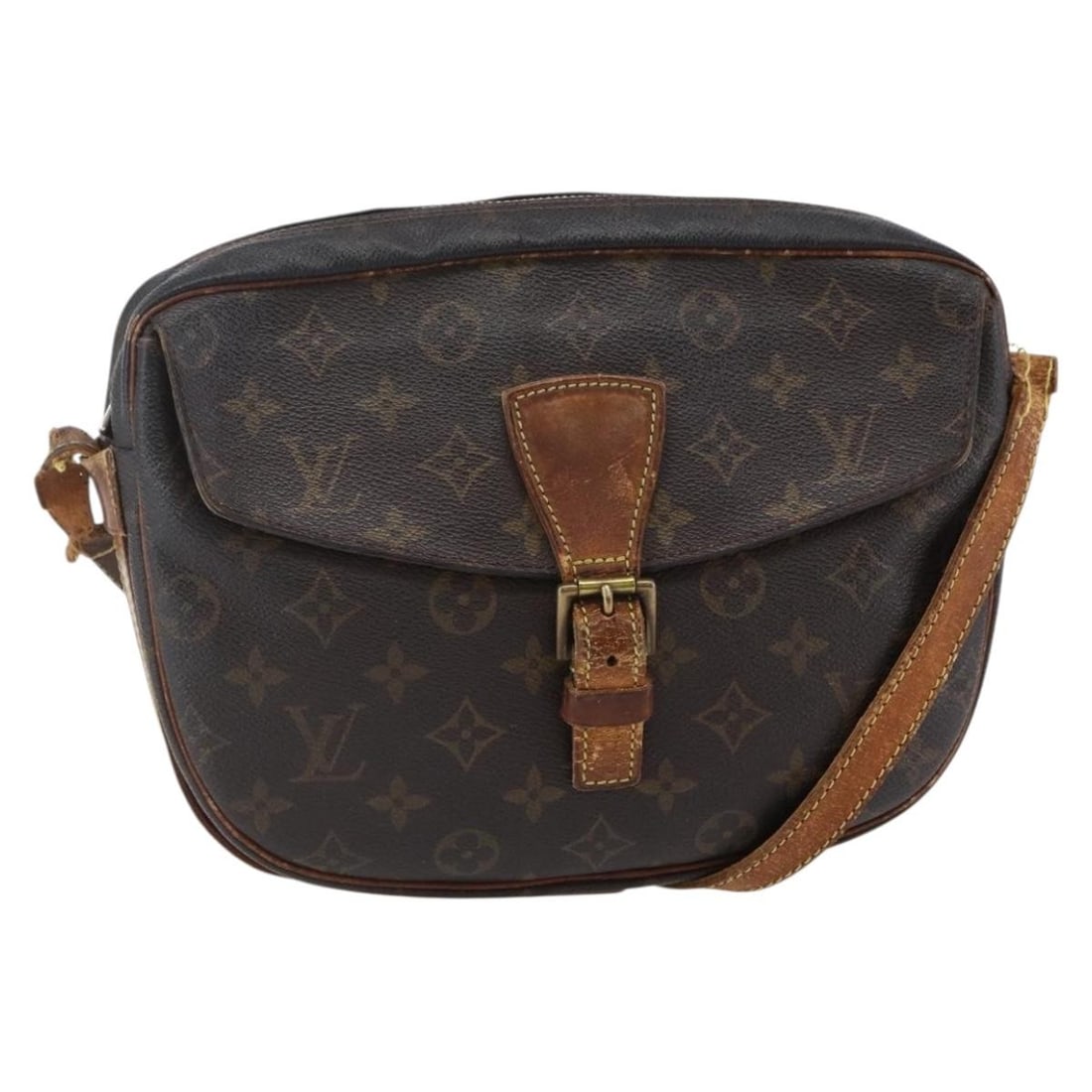 LOUIS VUITTON Monogram Jeune Fille GM Shoulder Bag M51225 Authenticated (1 of 18)