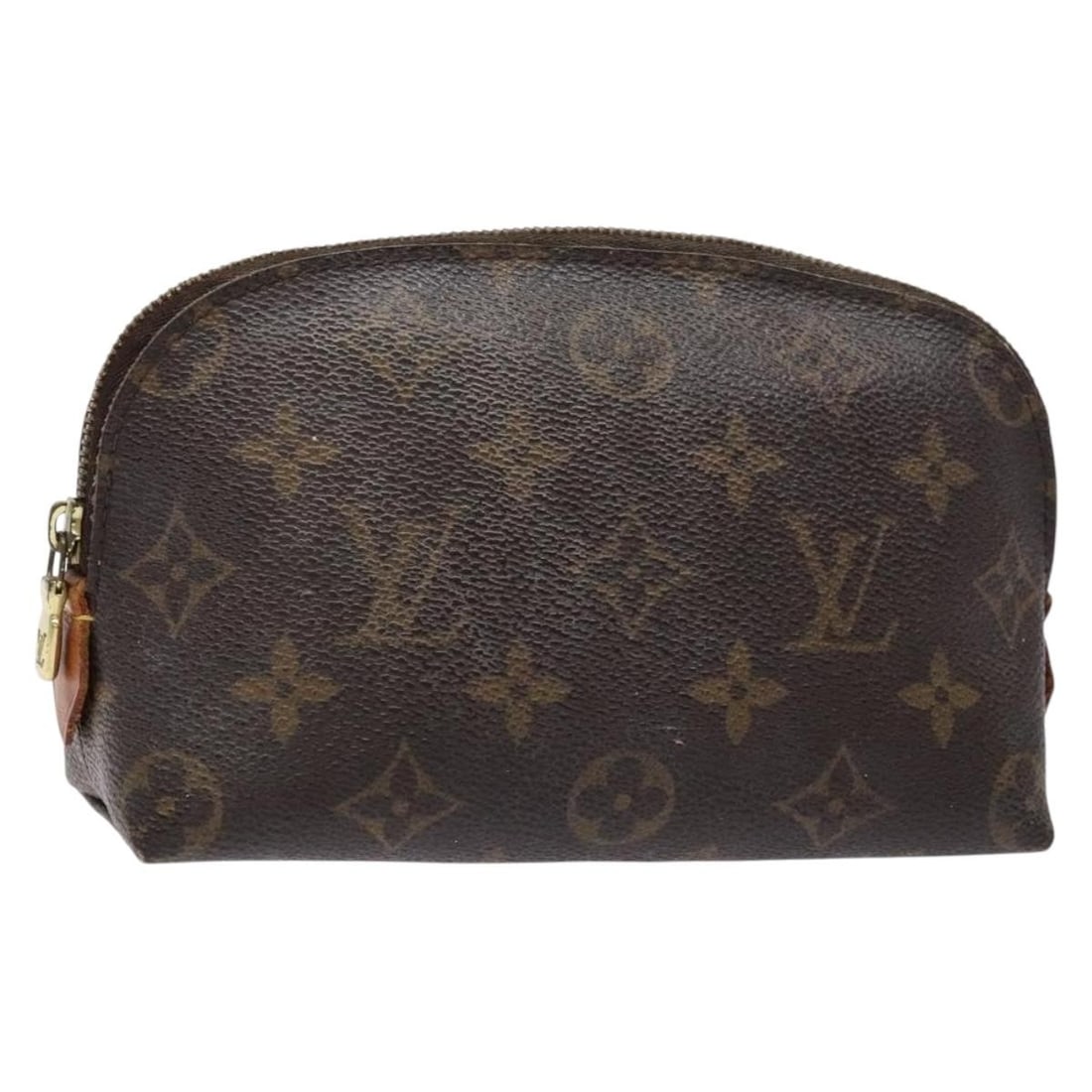 LOUIS VUITTON Monogram Pochette Cosmetic Pouch M43998 Spain Auth (1 of 18)