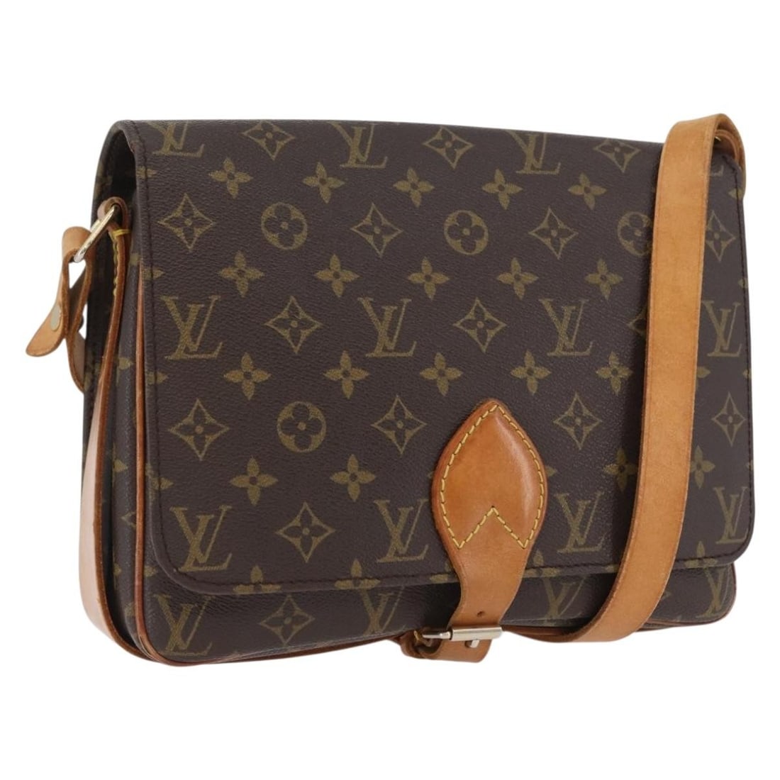 Louis Vuitton Cartouchiere GM Monogram Canvas Shoulder Bag M51252 Vintage (1 of 18)