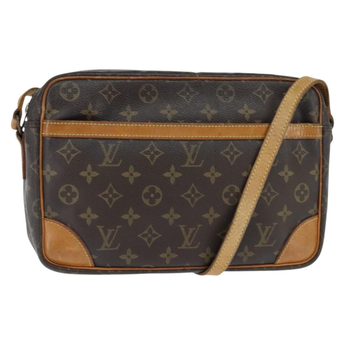 LOUIS VUITTON Monogram Trocadero 27 Shoulder Bag M51274 Auth (1 of 18)