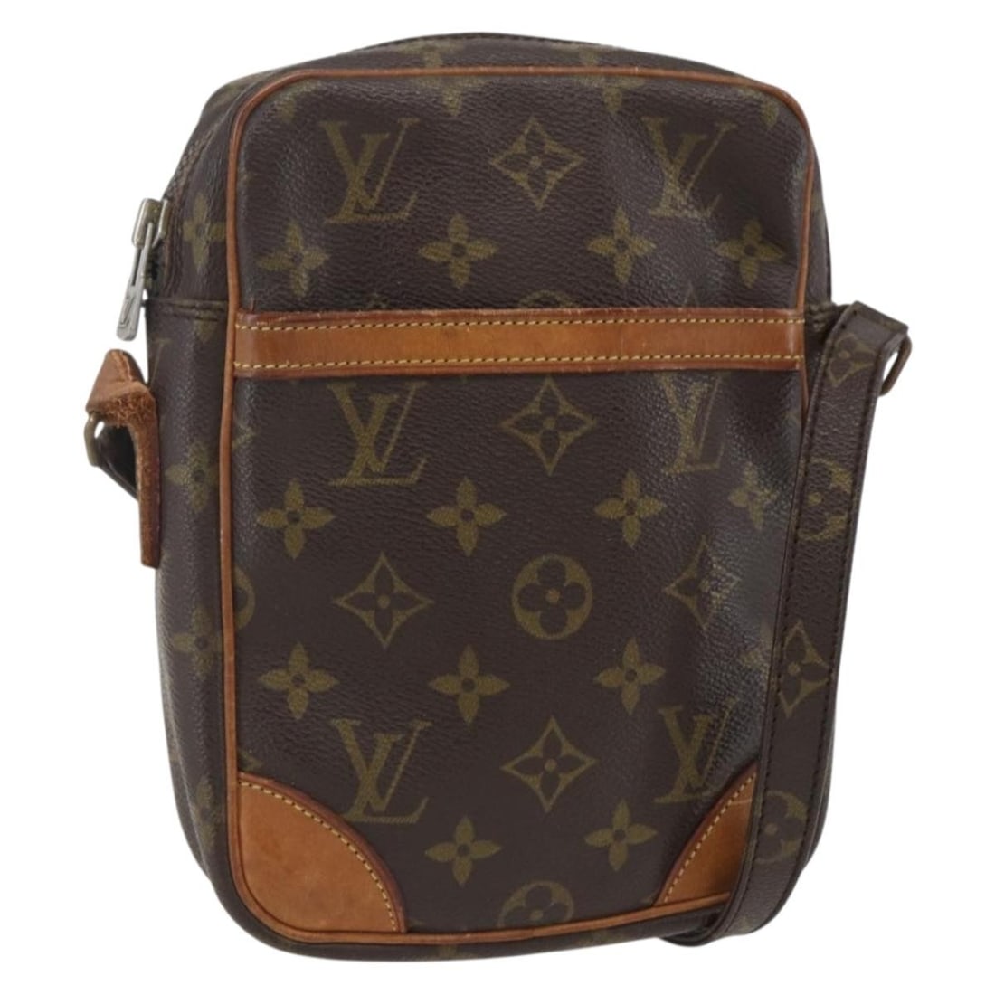 Louis Vuitton Danube Monogram Canvas Shoulder Bag M45266 France (1 of 18)