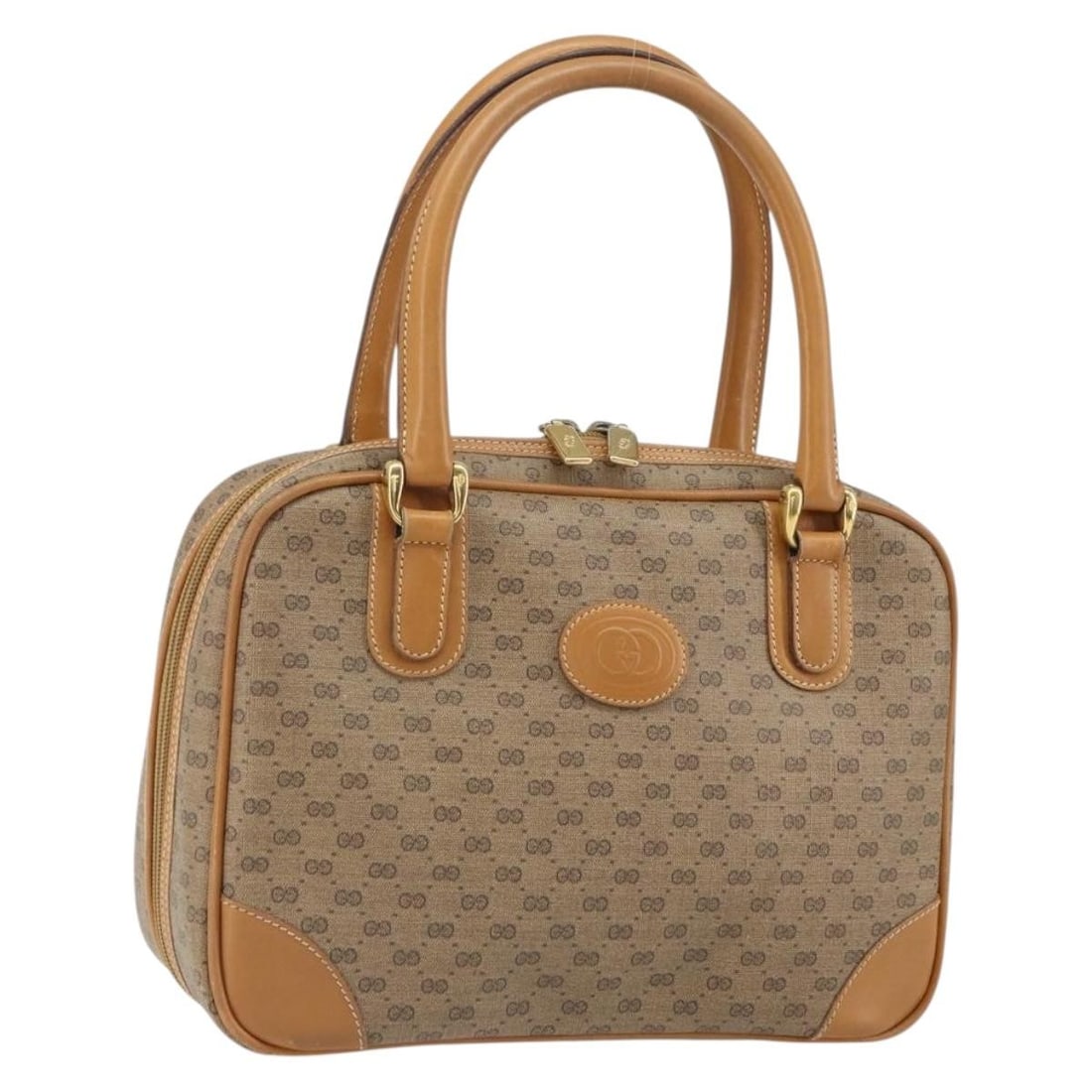 GUCCI Micro GG Supreme Beige PVC Leather Women's Handbag Model 000 104 0030 (1 of 18)