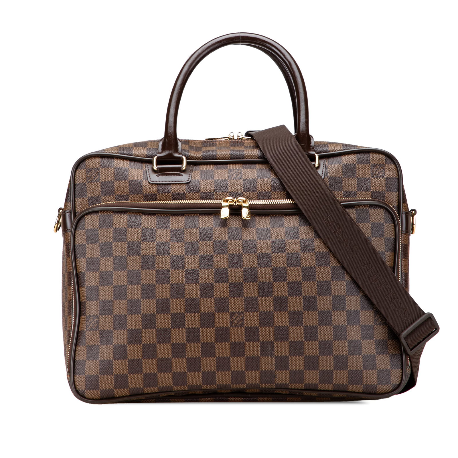 Louis Vuitton Damier Ebene Icare Laptop Bag Brown Canvas (1 of 11)
