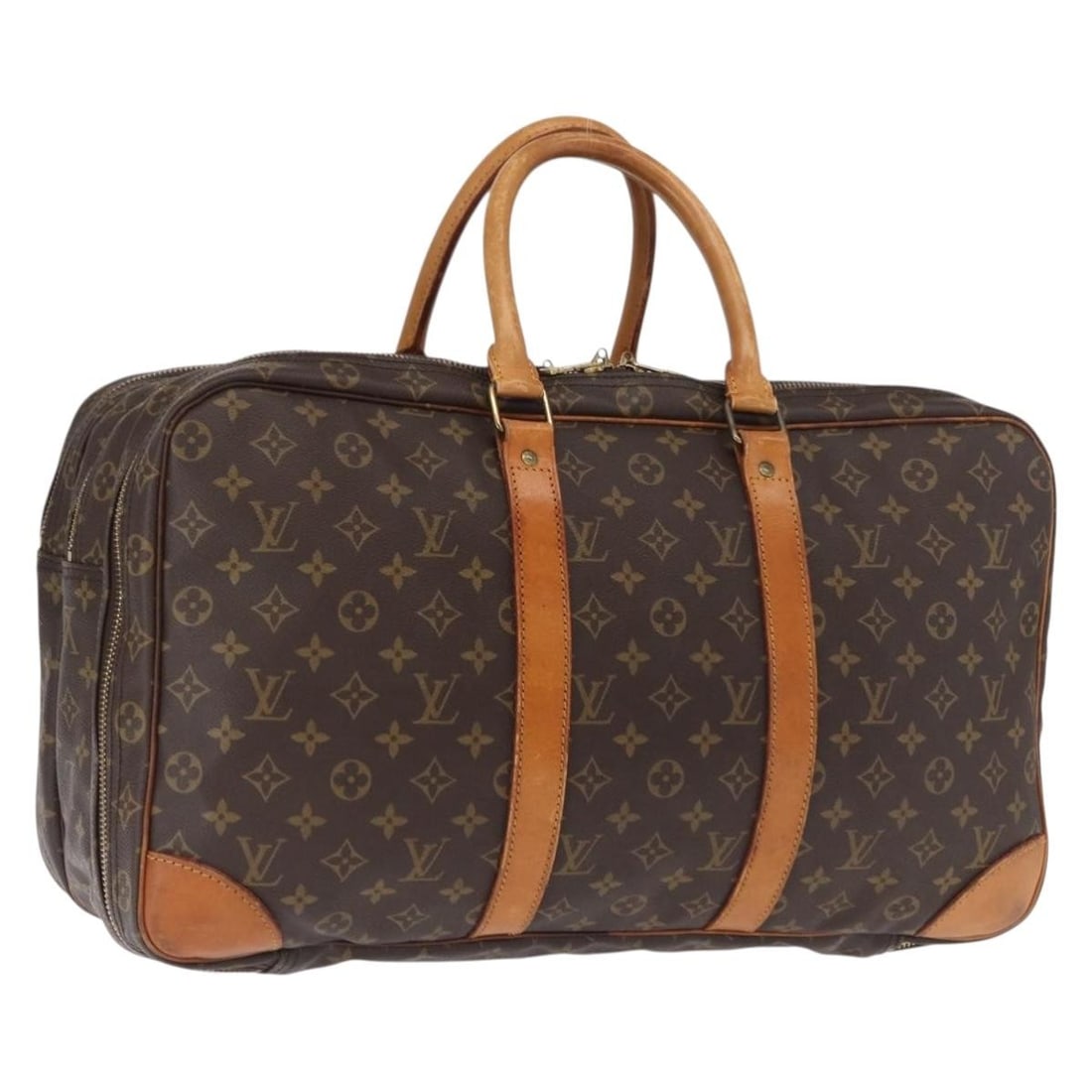 Louis Vuitton Sac Trois Posh Monogram Canvas Boston Bag M41376 50cm (1 of 18)