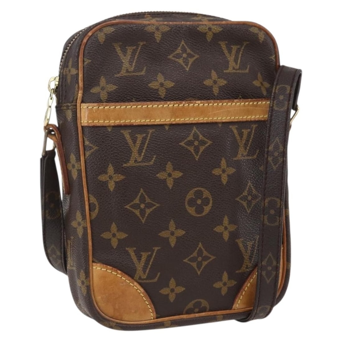Louis Vuitton Danube Monogram Canvas Shoulder Bag M45266 France (1 of 18)