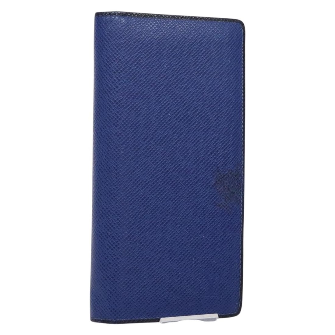 LOUIS VUITTON Taiga Braza Long Wallet Blue M30559 Authentic (1 of 18)