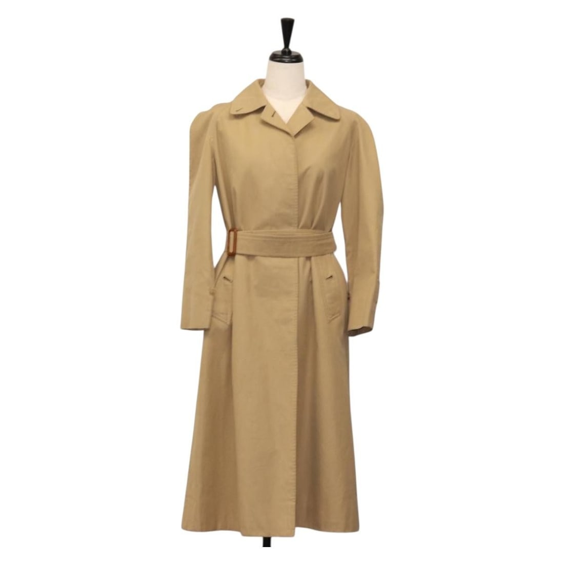 Burberrys Beige Cotton Trench Coat Authentic AM9717 (1 of 18)