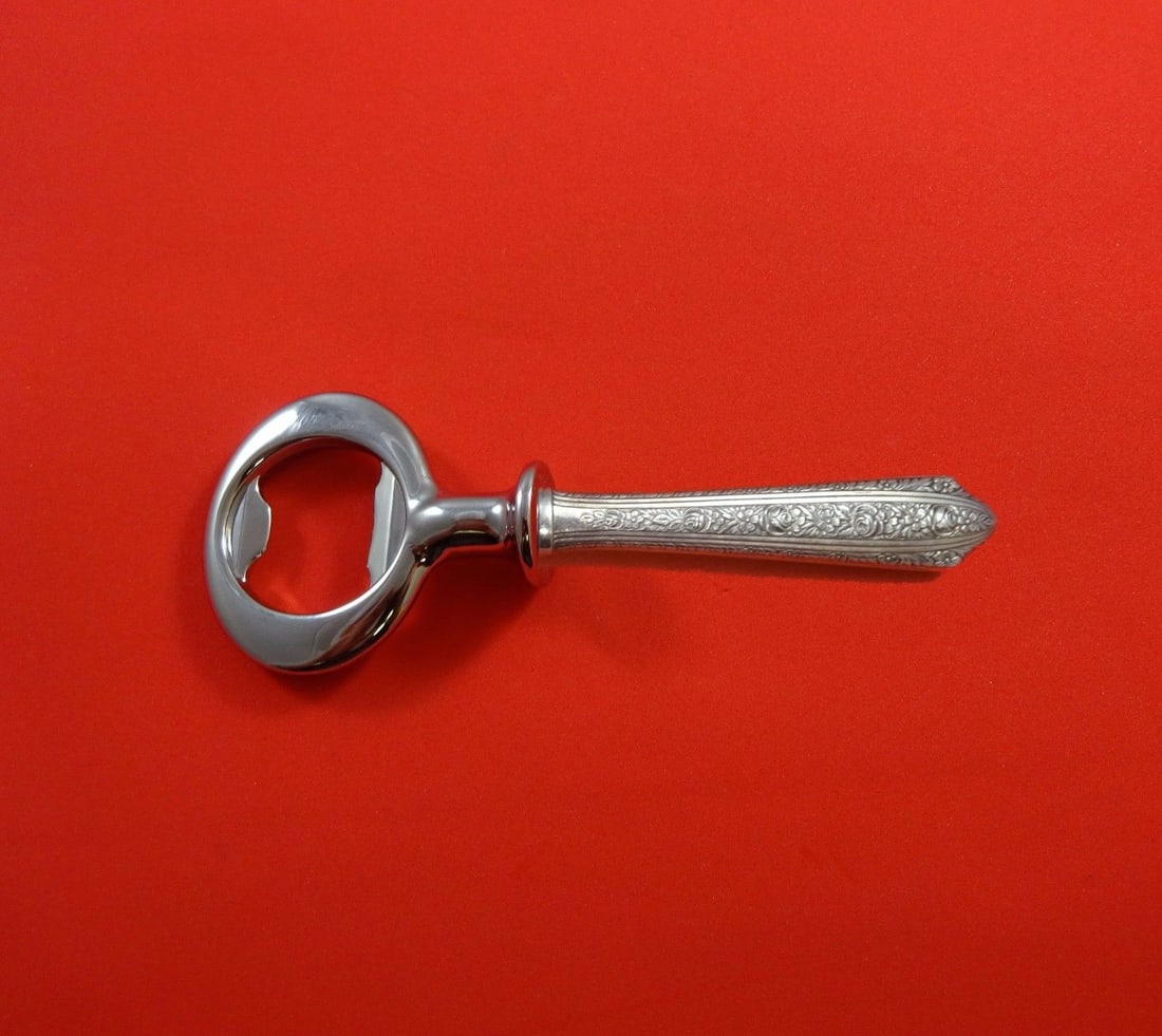 Wallace Normandie Sterling Silver Custom Bottle Opener 6 Inches (1 of 2)
