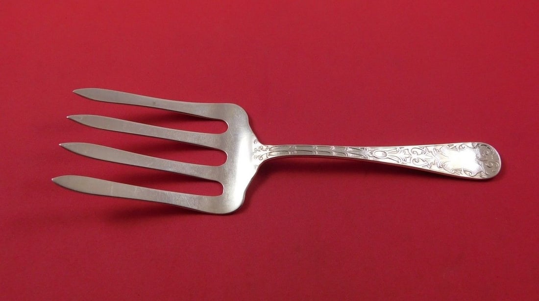 Mount Vernon Sheraton Sterling Silver Toast Fork 8 Inch (1 of 1)