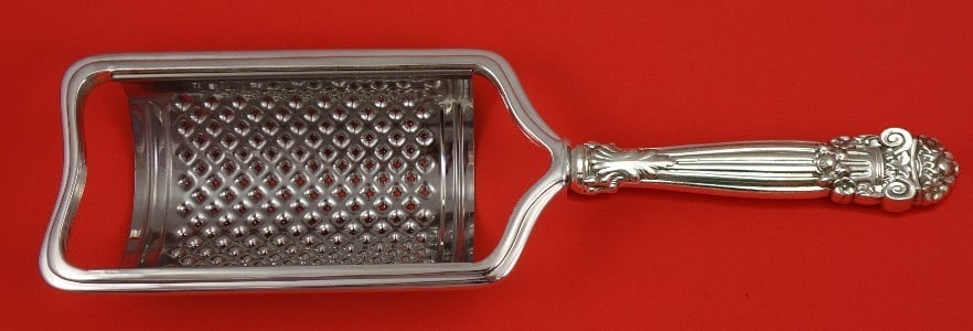 Towle Georgian Sterling Silver Custom Cheese Grater 8 5/8" (1 of 3)