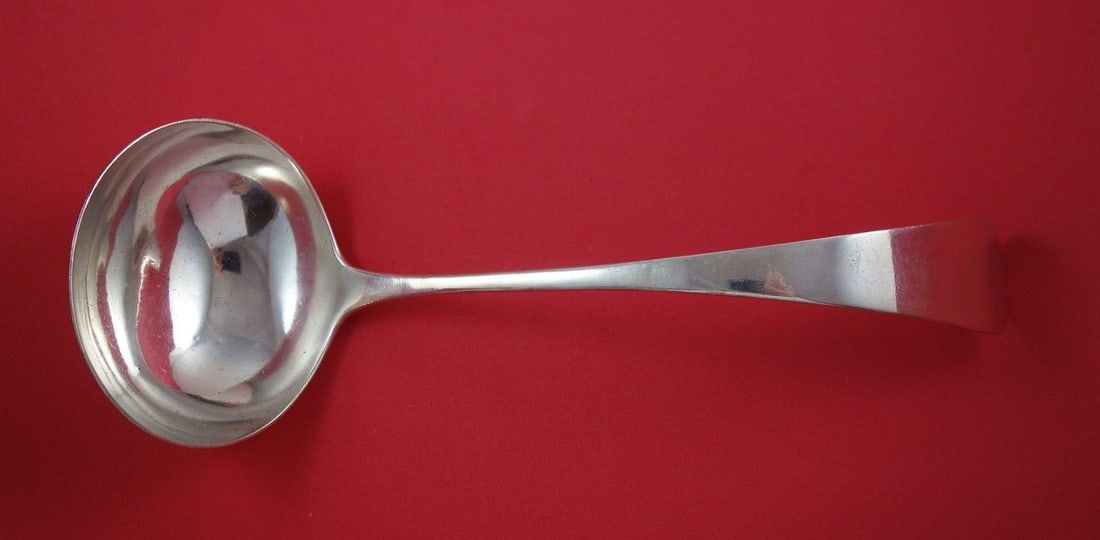 Knowles Warren Sterling Silver Oyster Ladle 10 5/8 Inch Serving (1 of 2)