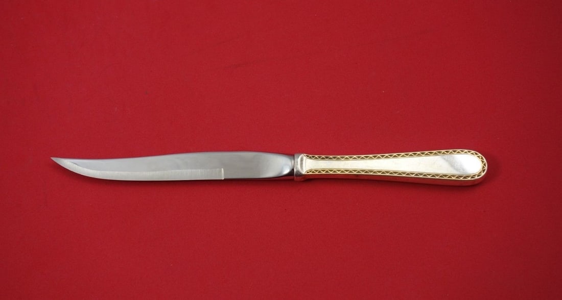 Kirk Golden Winslow Sterling Silver Steak Knife 8 3/4" (1 of 1)