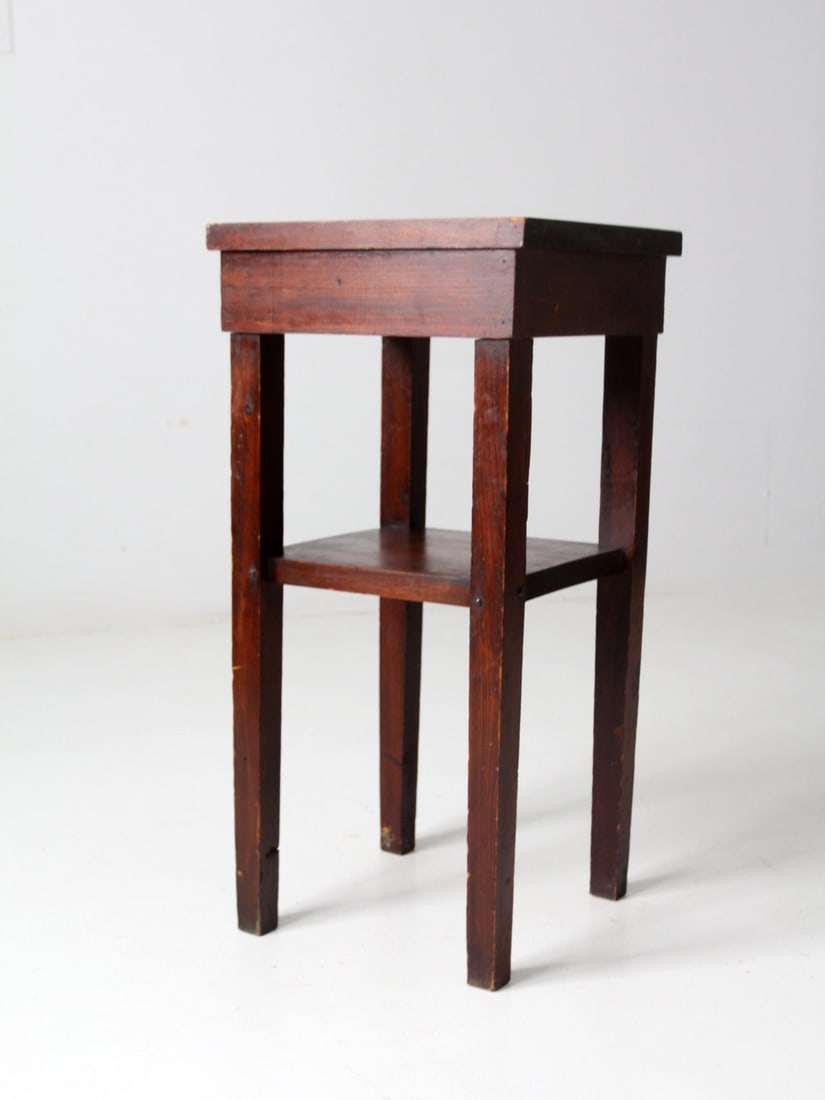 Vintage Arts and Crafts End Table Handcrafted 1930s (1 of 10)