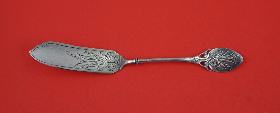 Gorham Lily aka 88 Sterling Silver Master Butter Knife 6 3/4 inch (1 of 2)