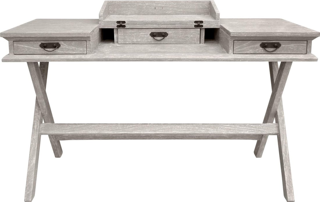 Trade Winds Barrister Mahogany Desk with Flip-Up Top (1 of 4)