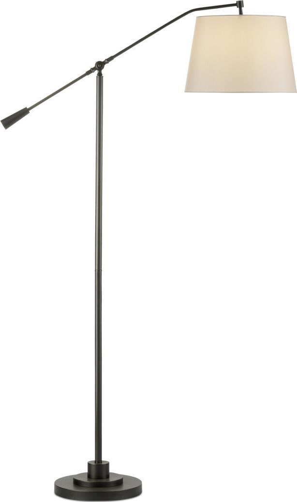 Currey Maxstoke Floor Lamp with Adjustable Swivel Shade Oil-Rubbed Bronze (1 of 4)
