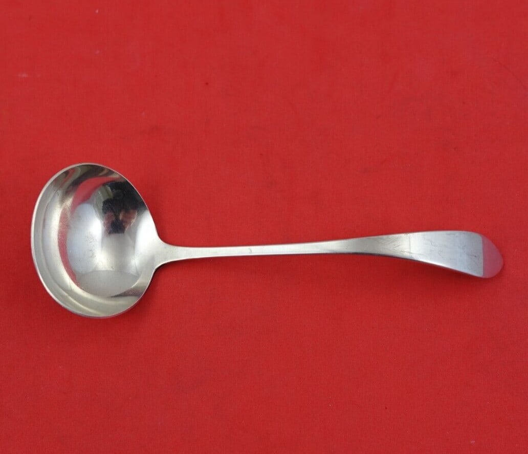 Frank Whiting Adams Sterling Silver Sauce Ladle 5 1/8 Inches (1 of 3)