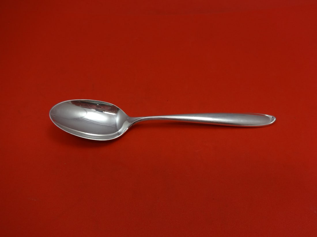 Lunt Raindrop Sterling Silver Teaspoon 6 1/8 Vintage Flatware (1 of 2)