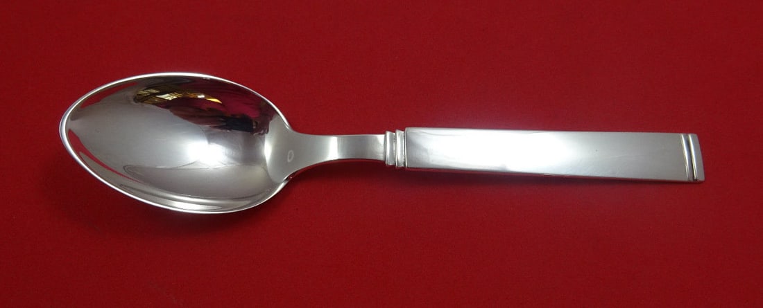 W & S Sorensen Funkis III Sterling Silver Teaspoon 5 7/8" (1 of 2)