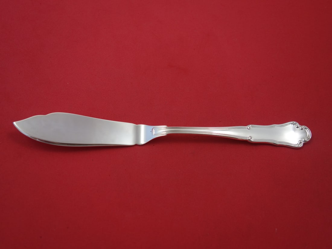 Zaramella Argenti Barocco Sterling Silver Fish Knife 8.25 Inches Unused (1 of 1)