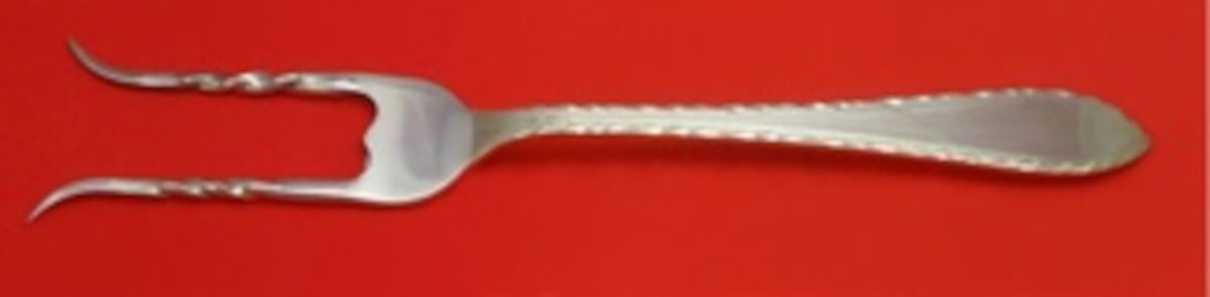 Tiffany & Co Feather Edge Sterling Silver Baked Potato Fork 7 1/8" (1 of 2)